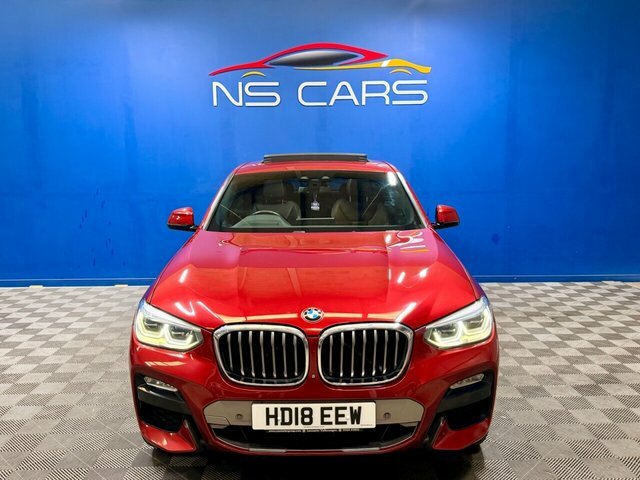 BMW X4 20D M Sport X HD18EEW Red #3