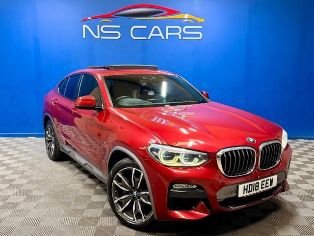 BMW X4 20D M Sport X HD18EEW Red #2