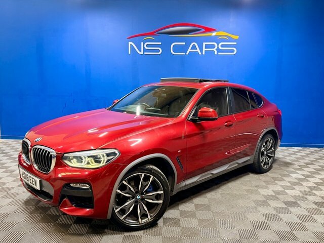 BMW X4 20D M Sport X Red