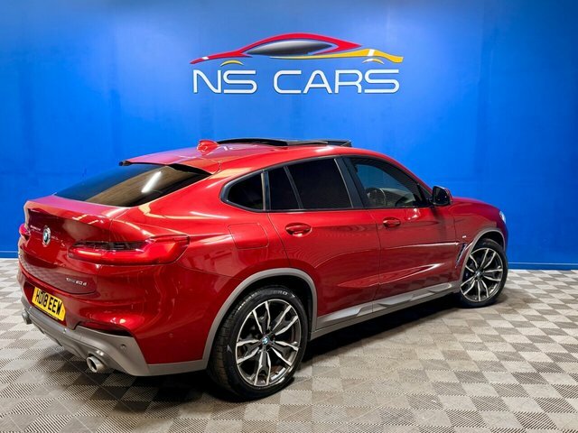 BMW X4 20D M Sport X HD18EEW Red #5