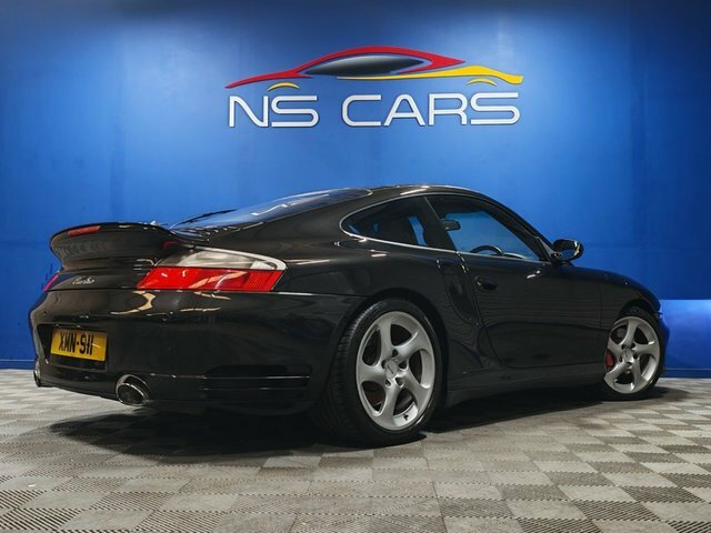 Porsche 911 996 Turbo Coupe Black #4