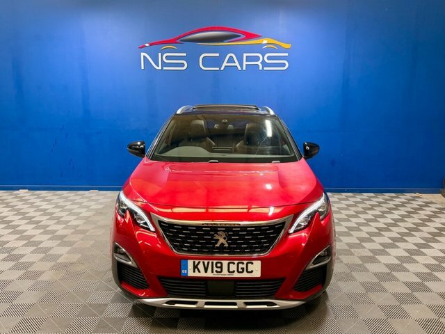 Peugeot 3008 Bluehdi Gt Line Premium Red #2