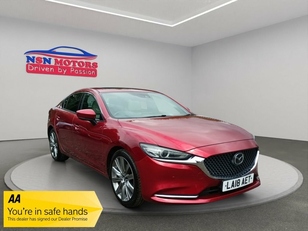 Mazda 6 2.2 Skyactiv-d Gt Sport Nav Saloon Man Red
