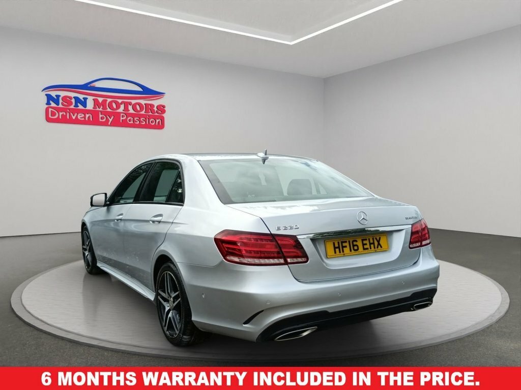 Mercedes-Benz E Class 2.1 E220 Bluetec Amg Night Edition Saloon Dies HF16EHX Black #2
