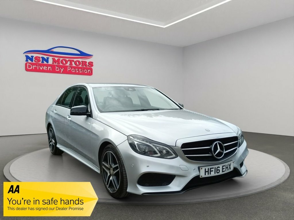 Mercedes-Benz E Class 2.1 E220 Bluetec Amg Night Edition Saloon Dies Black