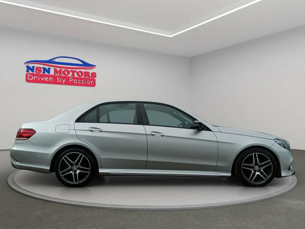 Mercedes-Benz E Class 2.1 E220 Bluetec Amg Night Edition Saloon Dies HF16EHX Black #6