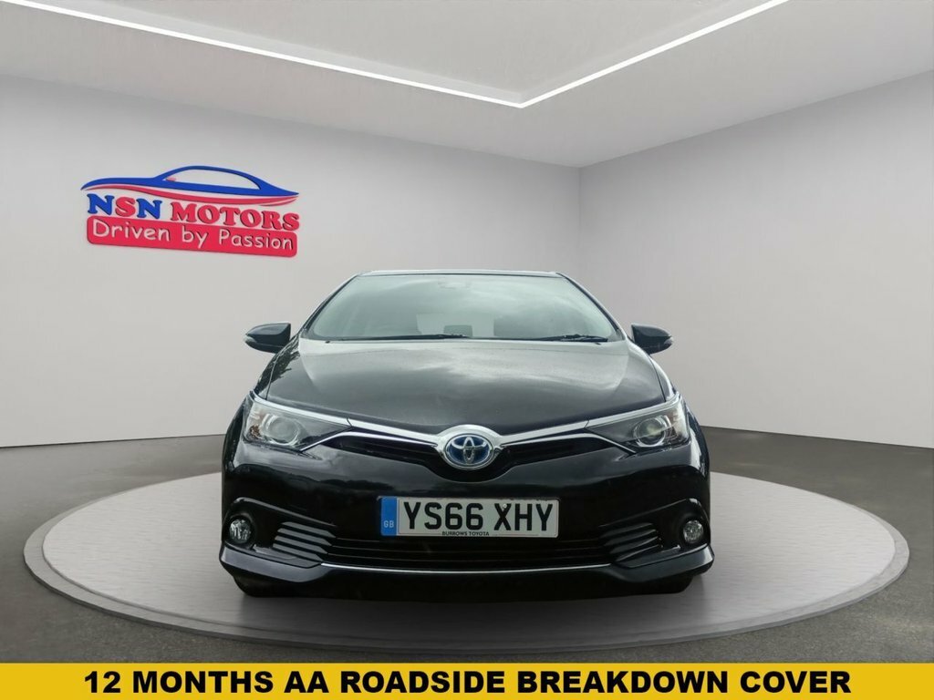 Toyota Auris 1.8 Vvt-h Business Edition Hatchback Hy YS66XHY Black #6