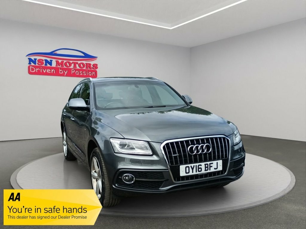Audi Q5 2.0 Tdi S Line Suv Quattro Euro OY16BFJ Grey