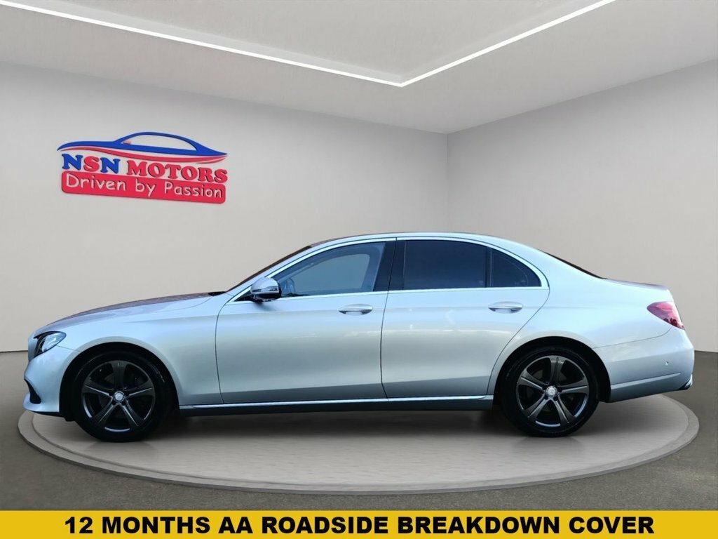 Mercedes-Benz E Class 2.0 E220d Se Saloon G-tronic Euro 6 S LN17OKT Silver #3