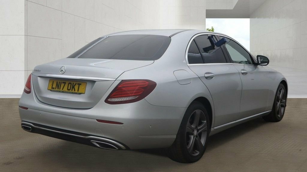 Mercedes-Benz E Class 2.0 E220d Se Saloon G-tronic Euro 6 S Silver #5
