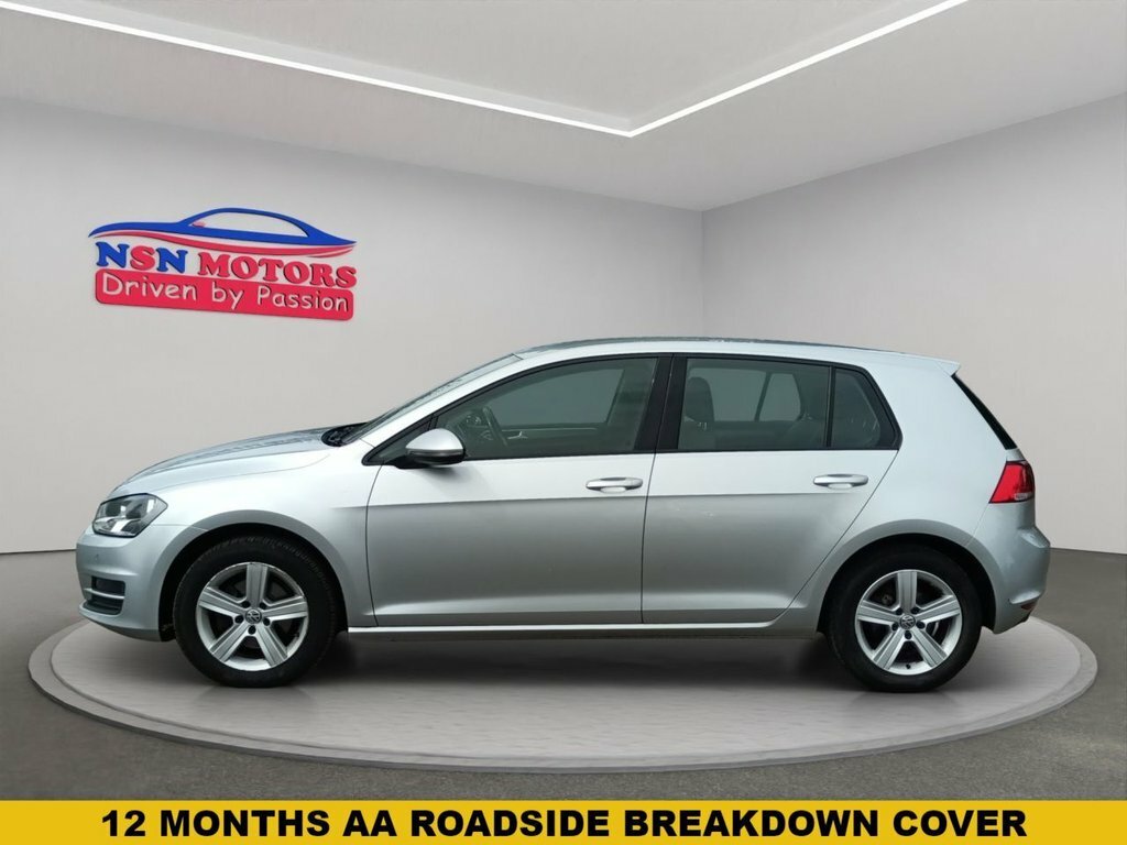 Volkswagen Golf 1.6 Tdi Bluemotion Tech Match Hatchback DG65ZWB Silver #3