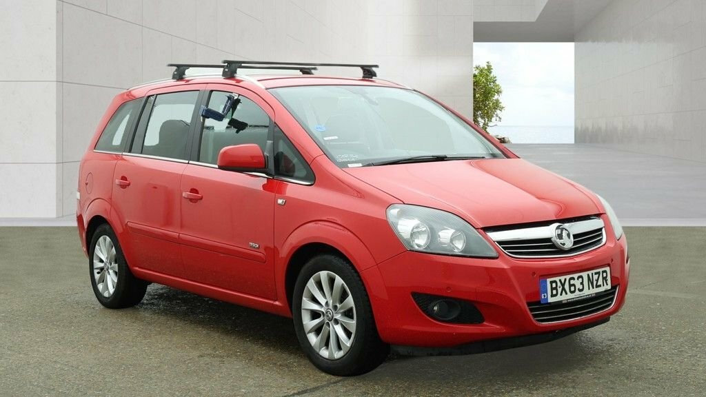 Vauxhall Zafira 1.7 Cdti Ecoflex Design Mpv Euro Red