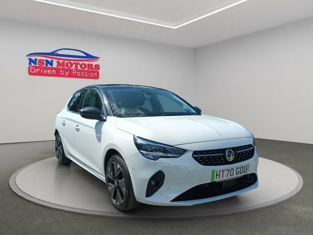 Vauxhall Corsa-e 50Kwh Elite Nav Hatchback 7.4Kw White