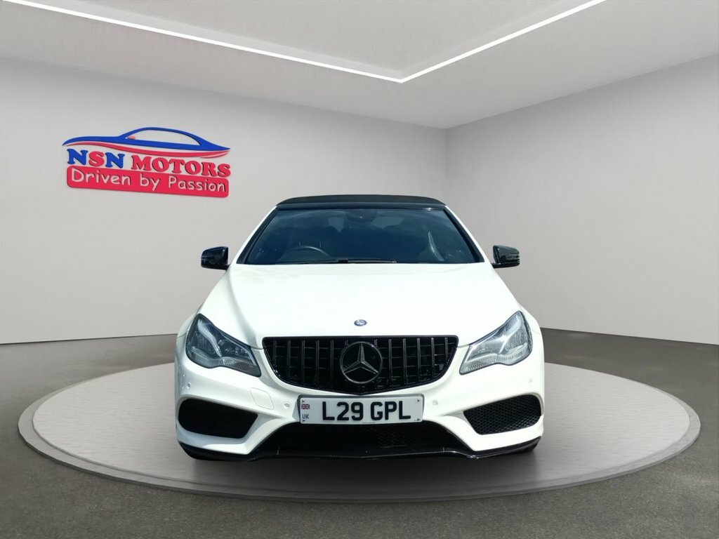 Mercedes-Benz E Class 2.1 E250 Cdi Amg Sport Cabriolet G-tron White #6