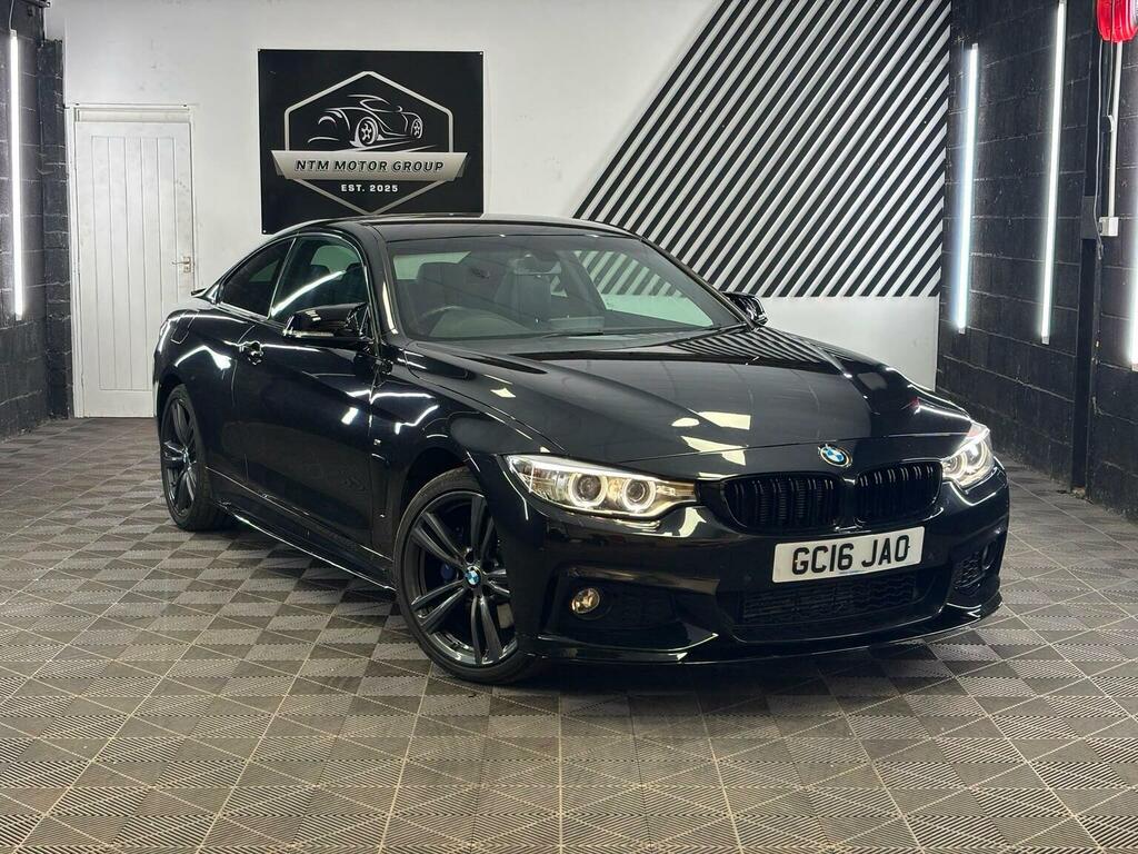 BMW 4 Series 2.0 420D M Sport Xdrive Euro 6 Ss Black #2