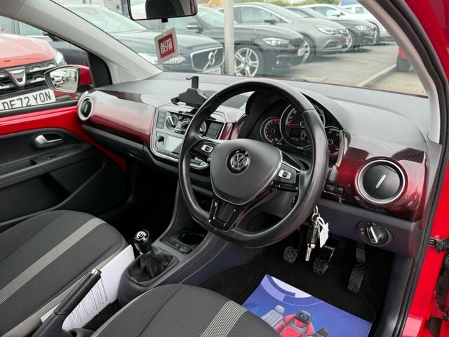 Volkswagen Up High Up Hatchback CU68XAW Red #5