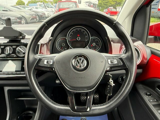 Volkswagen Up High Up Hatchback CU68XAW Red #6