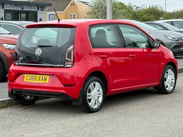 Volkswagen Up High Up Hatchback CU68XAW Red #3