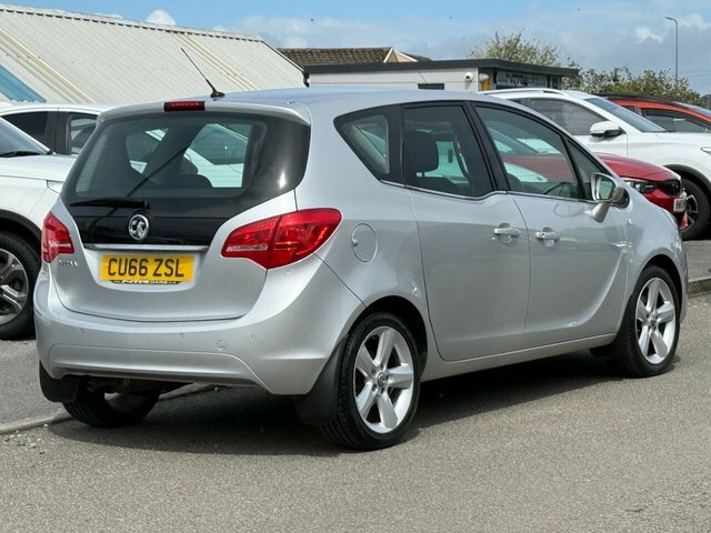 Vauxhall Meriva Tech Line Mpv Silver #3