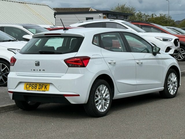 Seat Ibiza Mpi Se Technology Hatchback White #3