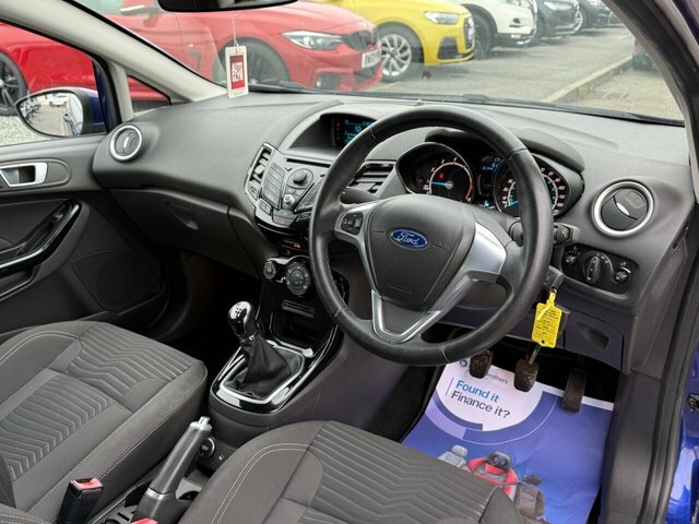 Ford Fiesta Zetec Hatchback CP14DTX Blue #5