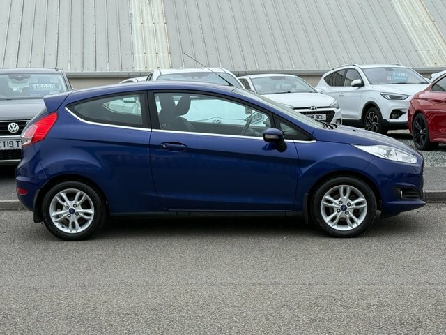 Ford Fiesta Zetec Hatchback CP14DTX Blue #2