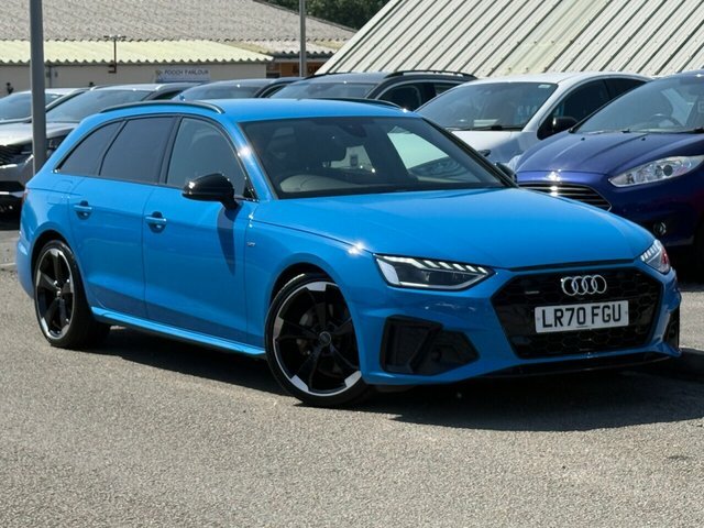 Audi A4 Avant Tdi 40 Black Edition Blue