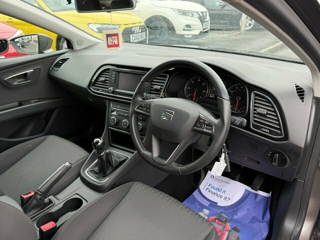 Seat Leon Tdi Cr Se Hatchback CU14UHO Grey #5