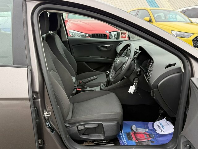 Seat Leon Tdi Cr Se Hatchback CU14UHO Grey #4