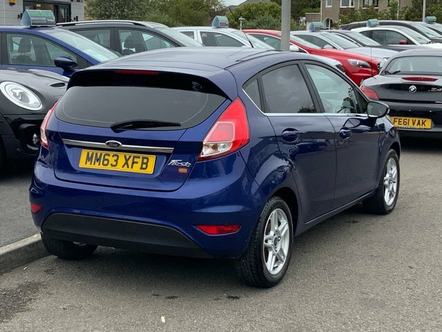 Ford Fiesta Zetec 81 Bhp MM63XFB Blue #3