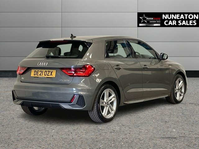 Audi A1 1.0 Tfsi 25 S Line Sportback Eur DE21OZX Grey #3