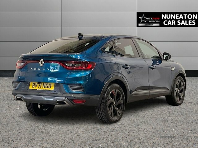 Renault Arkana 1.6 E-tech R.s. Line Suv Hybrid 2W BV71NGO Blue #3