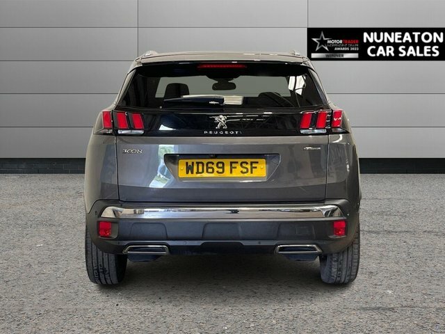 Peugeot 3008 1.2 Puretech Gt Line Premium Suv WD69FSF Grey #4