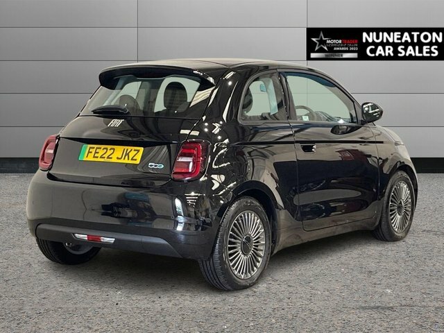 Fiat 500E 42Kwh Icon Hatchback 118 Ps Black #3