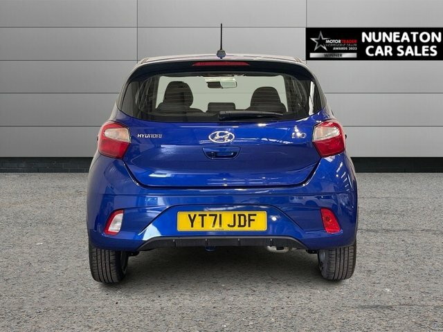 Hyundai I10 1.2 Se Connect Hatchback Euro 6 YT71JDF Blue #4