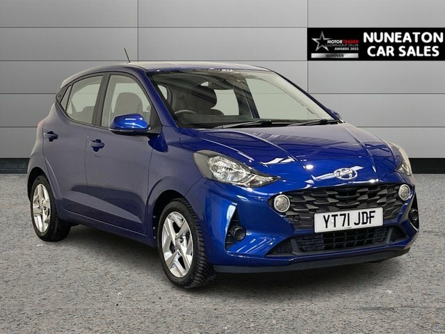 Hyundai I10 1.2 Se Connect Hatchback Euro 6 YT71JDF Blue