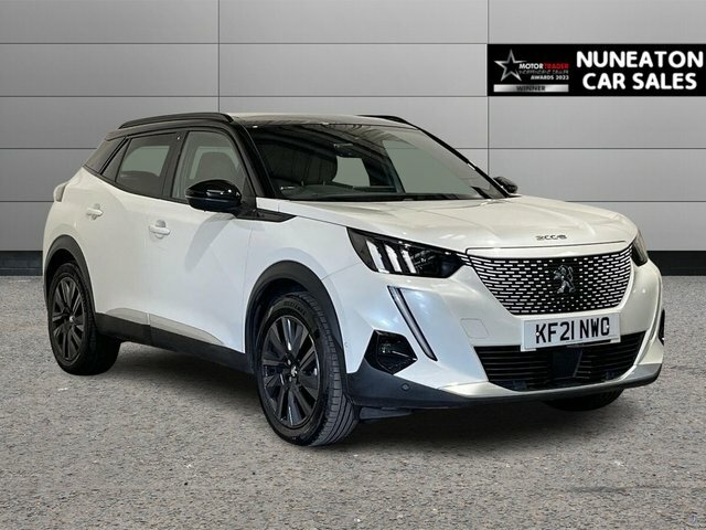 Peugeot e-2008 50Kwh Gt Premium Suv 136 Ps White