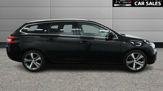 Peugeot 308 SW 1.2 Puretech Tech Edition Estate Eat Eu KL18FDF Black #2