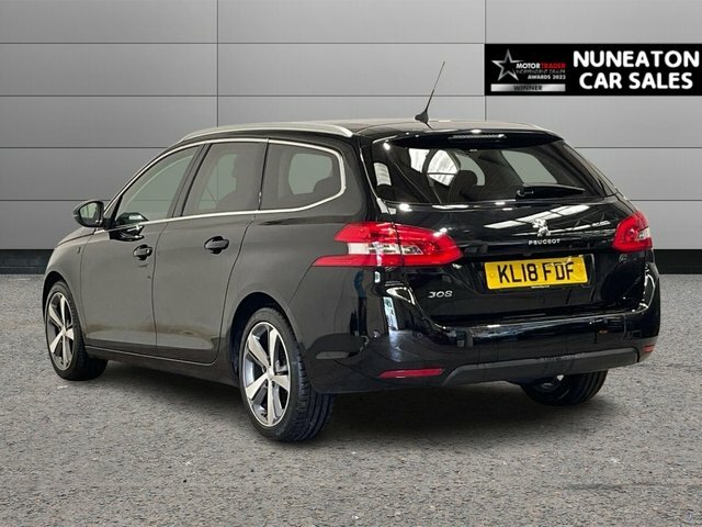 Peugeot 308 SW 1.2 Puretech Tech Edition Estate Eat Eu Black #5