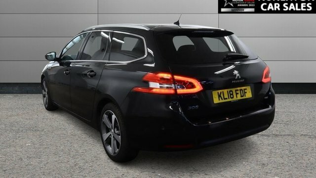 Peugeot 308 SW 1.2 Puretech Tech Edition Estate Eat Eu KL18FDF Black #5