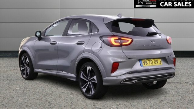 Ford Puma 1.0T Ecoboost St-line X Vignale Suv Dct VK70OVJ Silver #5