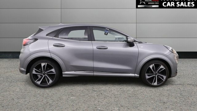 Ford Puma 1.0T Ecoboost St-line X Vignale Suv Dct VK70OVJ Silver #2