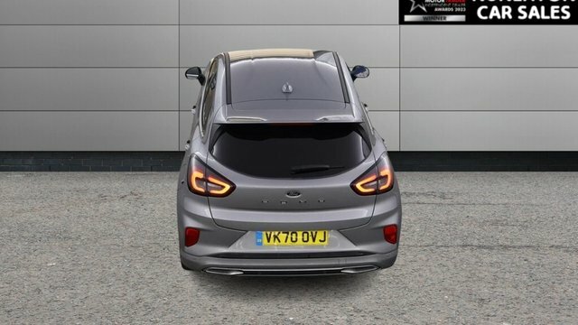 Ford Puma 1.0T Ecoboost St-line X Vignale Suv Dct VK70OVJ Silver #4