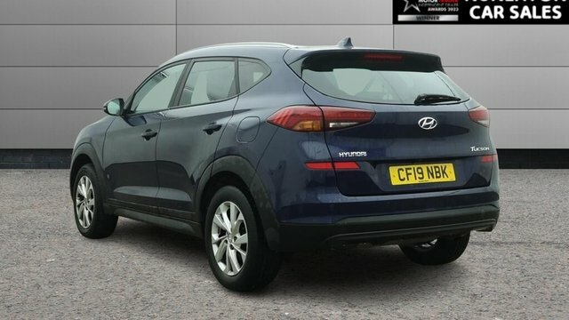 Hyundai Tucson 1.6 Gdi Se Nav Suv Euro 6 Ss CF19NBK Blue #4