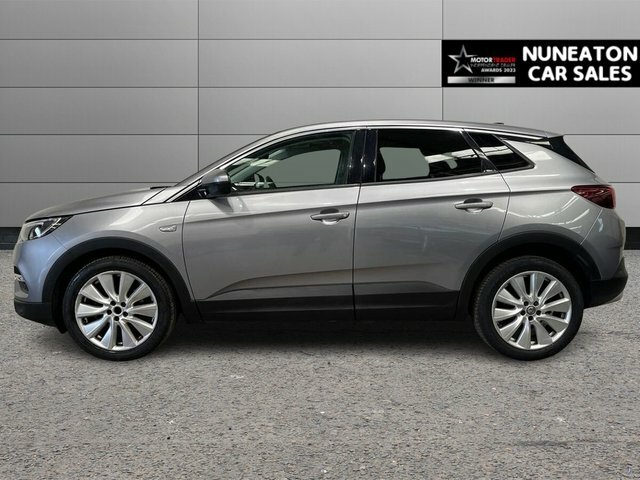 Vauxhall Grandland X 1.2 Turbo Elite Nav Suv 6Spd Eur KP69GMY Grey #6