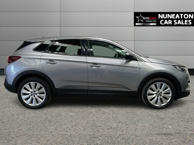 Vauxhall Grandland X 1.2 Turbo Elite Nav Suv 6Spd Eur KP69GMY Grey #2
