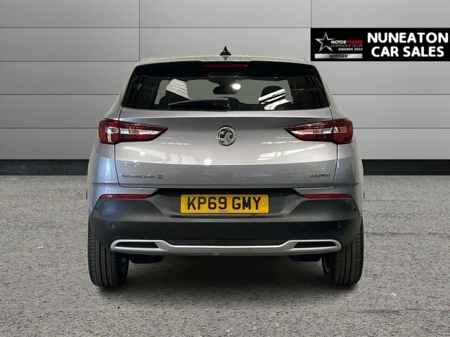 Vauxhall Grandland X 1.2 Turbo Elite Nav Suv 6Spd Eur KP69GMY Grey #4