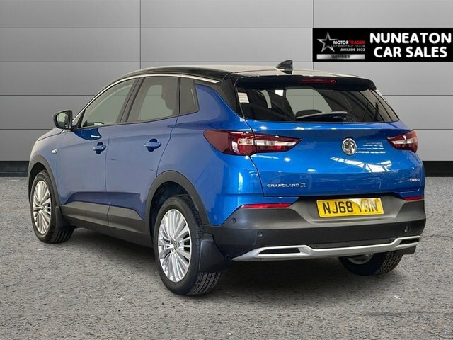 Vauxhall Grandland X 1.2 Turbo Sport Nav Suv Euro 6 NJ68YHN Blue #5