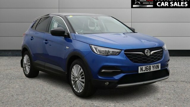 Vauxhall Grandland X 1.2 Turbo Sport Nav Suv Euro 6 Blue