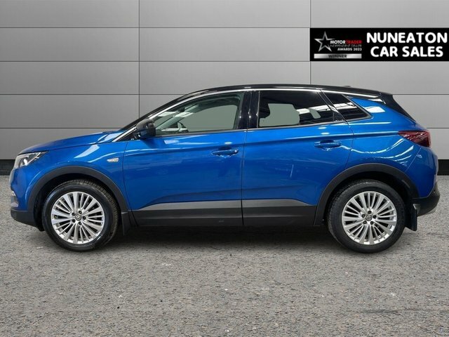 Vauxhall Grandland X 1.2 Turbo Sport Nav Suv Euro 6 NJ68YHN Blue #6